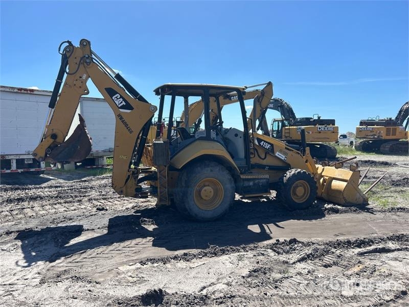 CAT 415F2 4x4 Backhoe Loader لوادر ذات جرافات عكسية