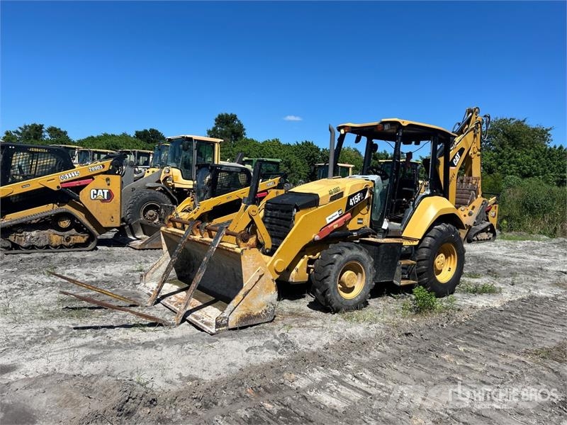 CAT 415F2 4x4 Backhoe Loader لوادر ذات جرافات عكسية