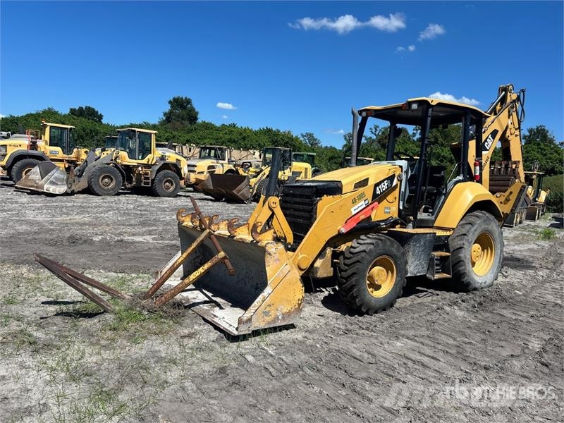 CAT 415F2 4x4 Backhoe Loader لوادر ذات جرافات عكسية