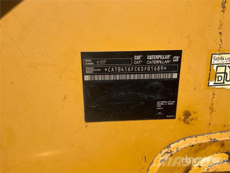 CAT 416F Rovokopači
