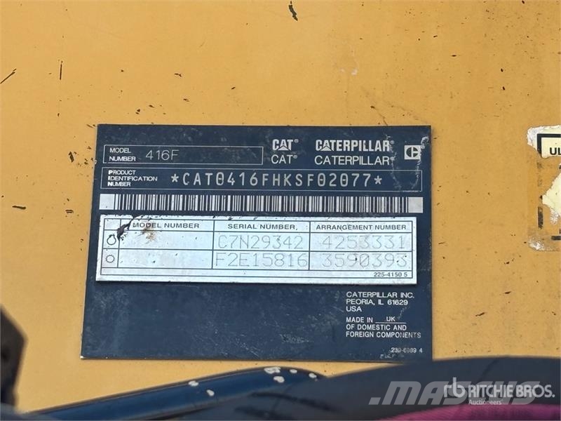 CAT 416F Rovokopači