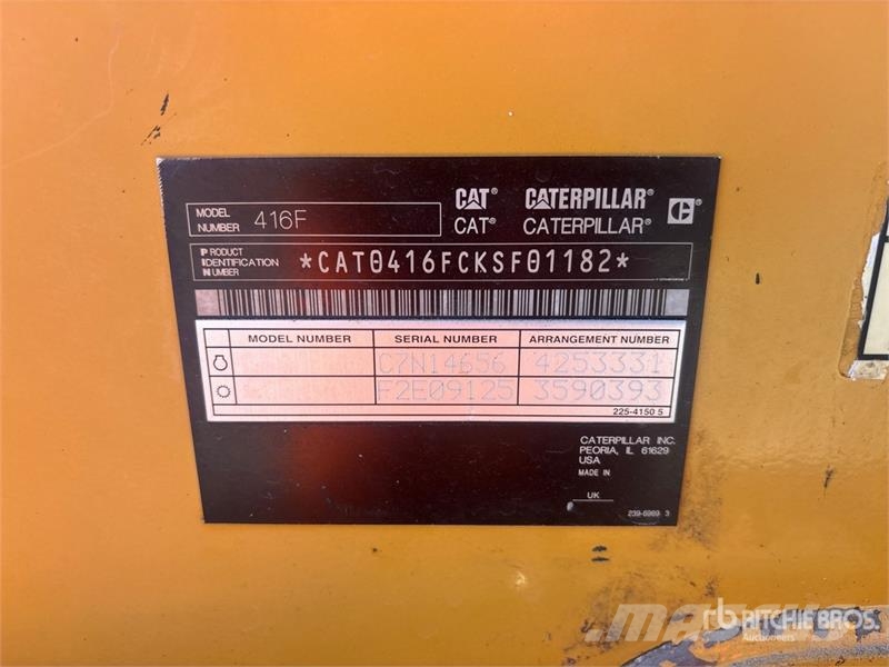 CAT 416F Rovokopači