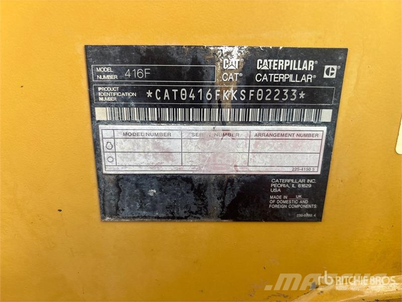 CAT 416F Rovokopači