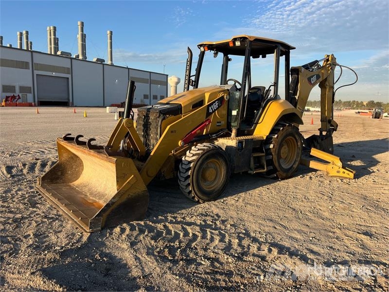 CAT 416F2 لوادر ذات جرافات عكسية