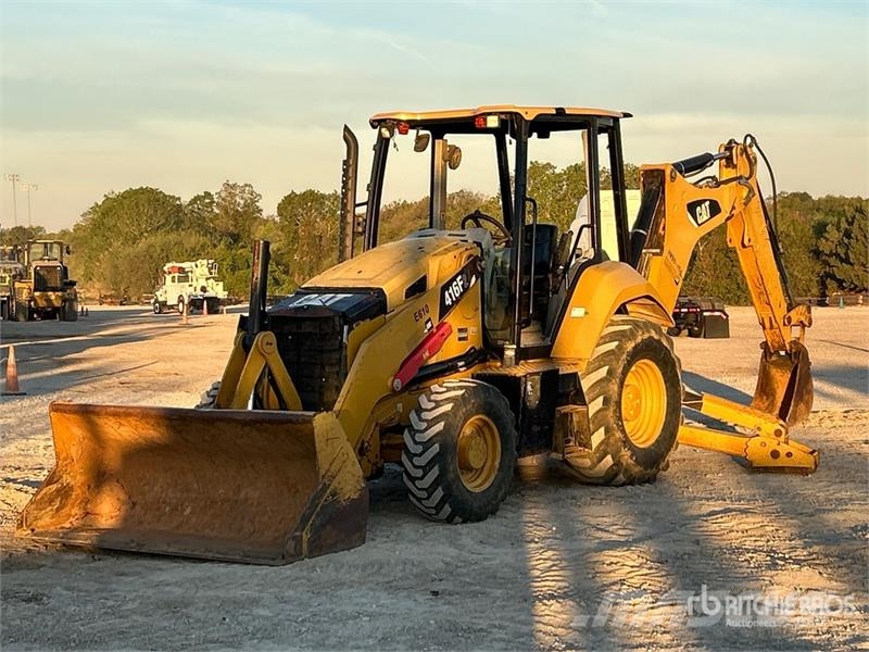 CAT 416F2 لوادر ذات جرافات عكسية
