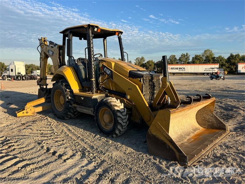 CAT 416F2 لوادر ذات جرافات عكسية