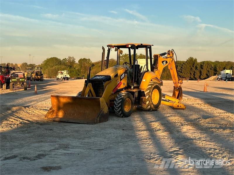 CAT 416F2 لوادر ذات جرافات عكسية