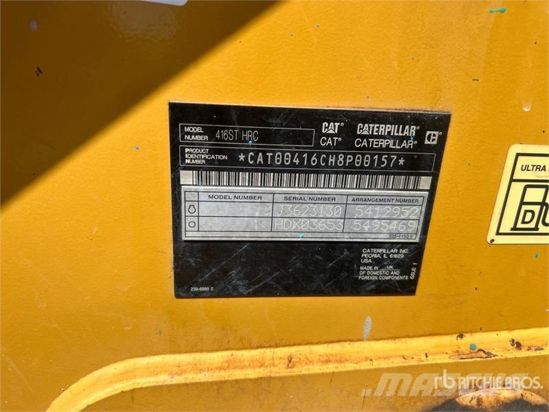 CAT 416ST 4x4 Backhoe Loader Baggerlader
