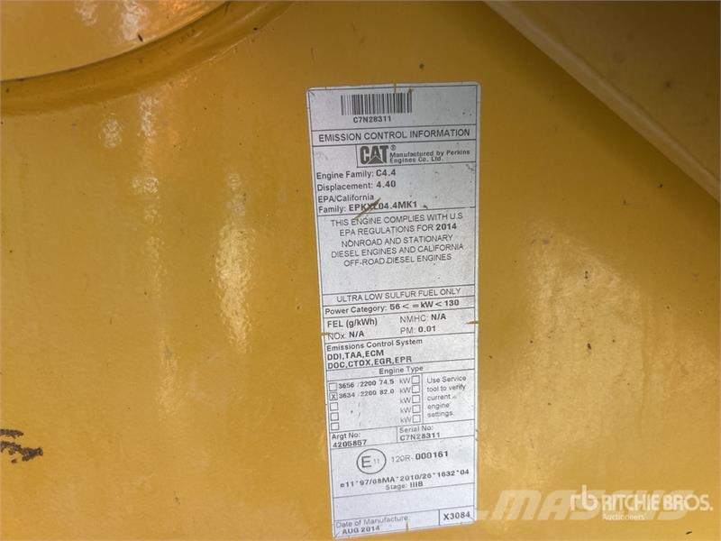 CAT 420FIT 4x4 Backhoe Loader Rendegravere