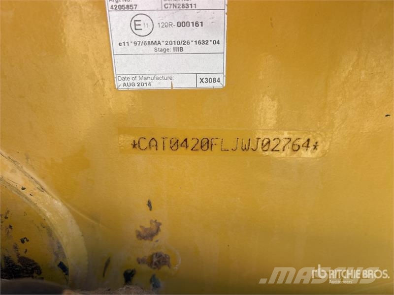 CAT 420FIT 4x4 Backhoe Loader Rendegravere