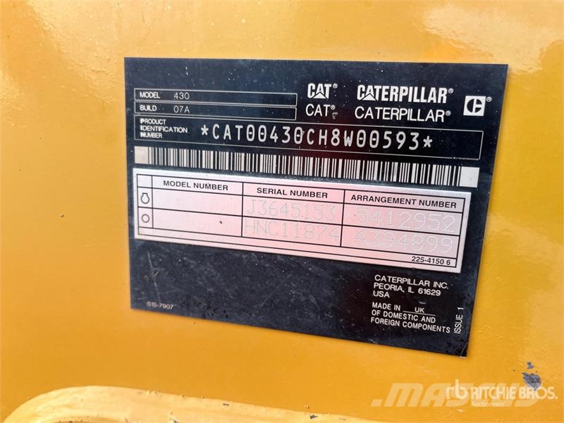 CAT 430 Retroescavadeiras