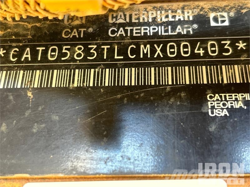 CAT 583T Csőfektető dózerek