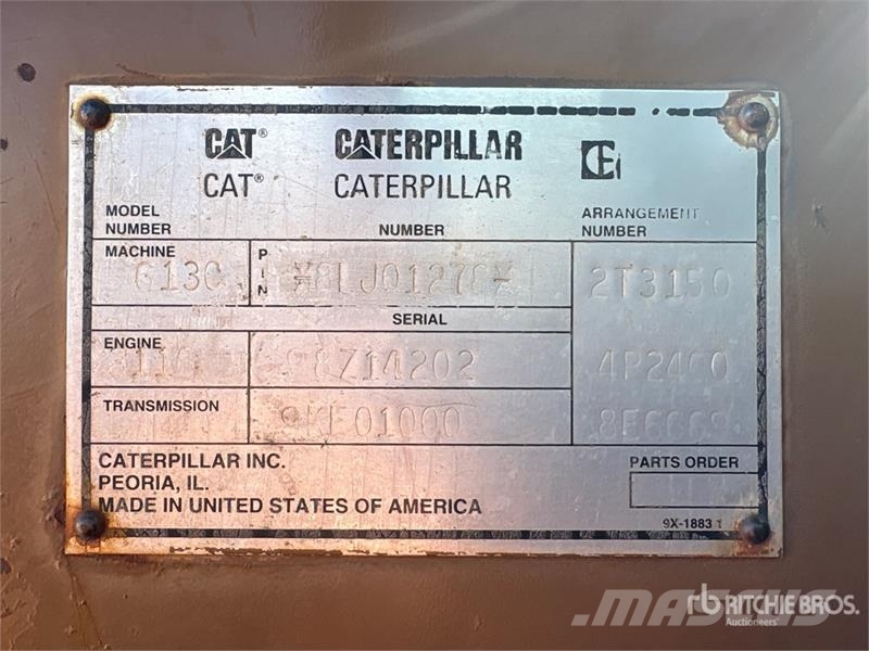 CAT 613C Motor Scraper كاشطات