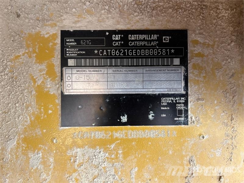 CAT 621G Veiskrape