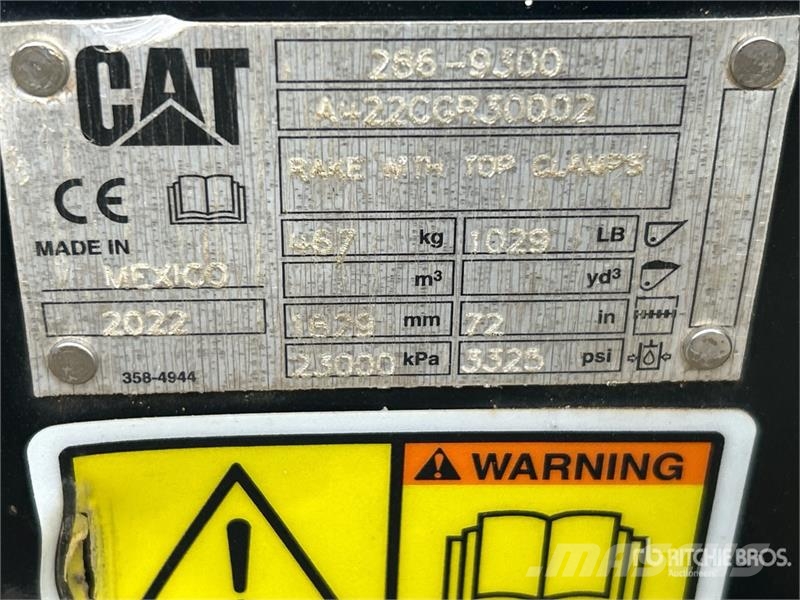 CAT 72 in Root Grapple Otros componentes