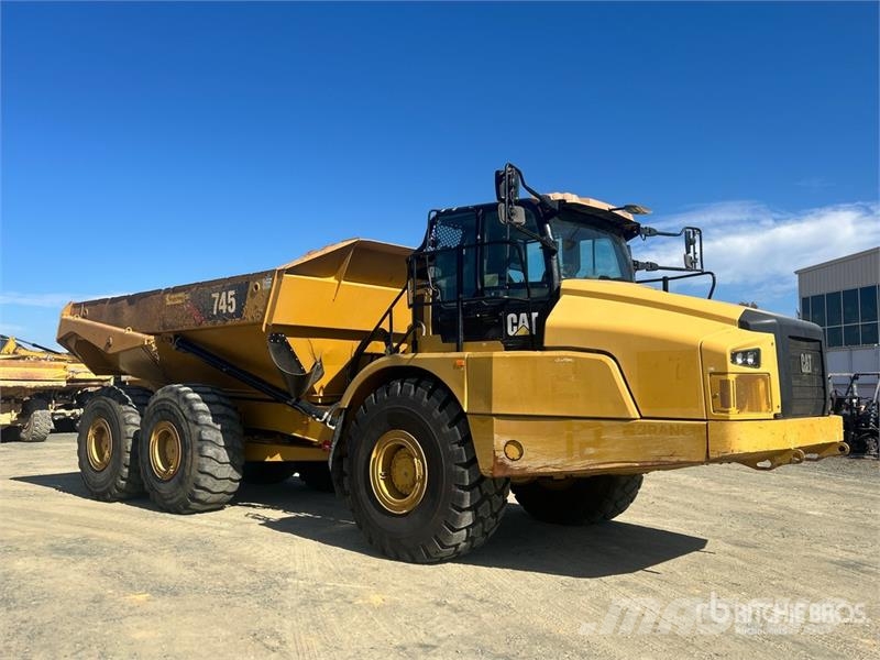 CAT 745 Articulated Dump Truck Caminhão basculante articulado ADT