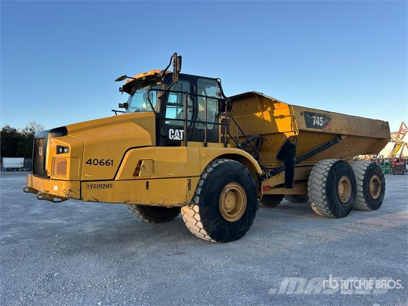 CAT 745 Articulated Dump Truck Karjeriniai savivarčiai