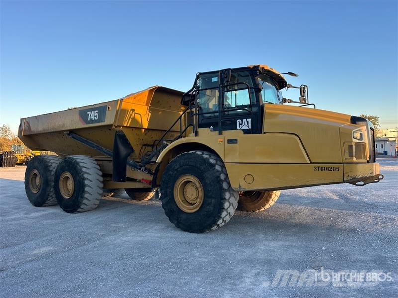 CAT 745 Articulated Dump Truck Karjeriniai savivarčiai