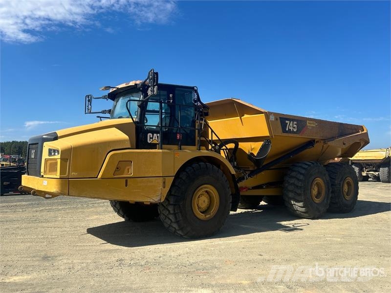 CAT 745 Articulated Dump Truck Caminhão basculante articulado ADT