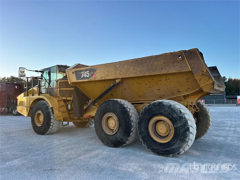 CAT 745 Articulated Dump Truck Karjeriniai savivarčiai