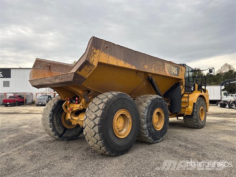 CAT 745 Articulated Dump Truck Artikulētie pašizgāzēji