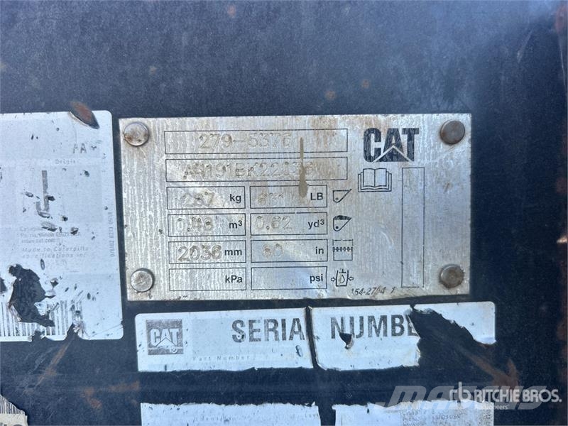 CAT 80 in Skid Steer Bucket Žlice