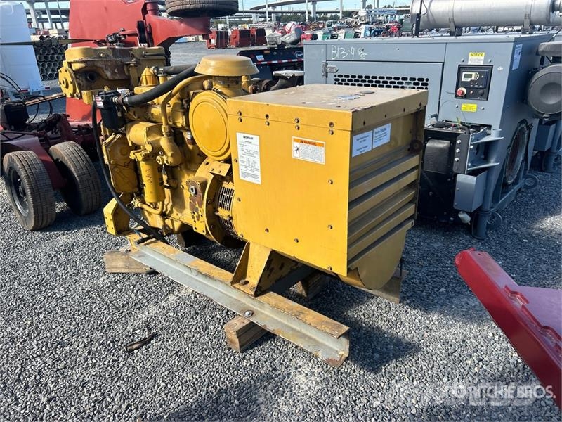CAT 81 kVA Skid-Mounted Generator Set Diesel Generators