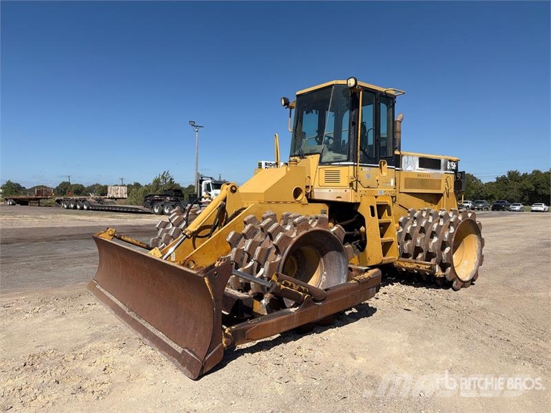 CAT 815F Jordvibrationstromler