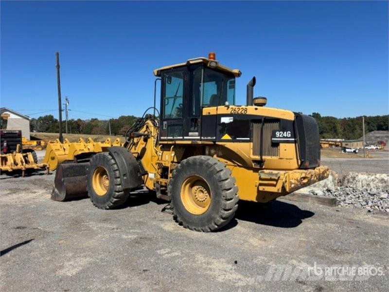 CAT 924G Gumikerekes homlokrakodók