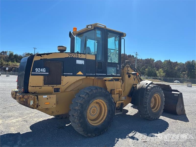 CAT 924G Naudoti ratiniai krautuvai