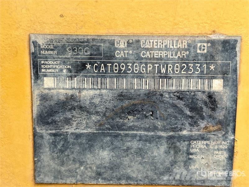 CAT 930G Wheel Loader Chargeuse sur pneus