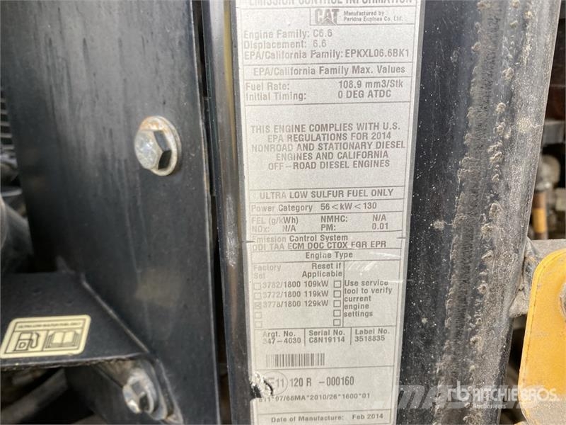 CAT 930K Kolesni nakladalci