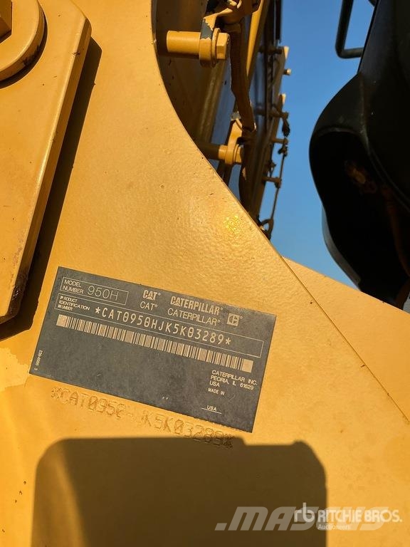 CAT 950 H Wheel Loader 휠로우더