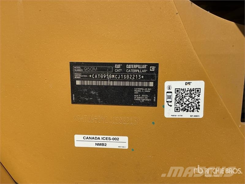CAT 950 M Wheel Loader 휠로우더