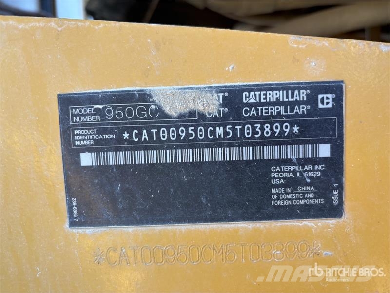 CAT 950GC Wheel Loader 휠로우더