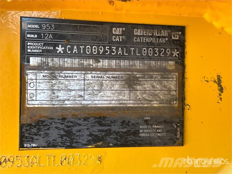 CAT 953 Larvebåndslæssere