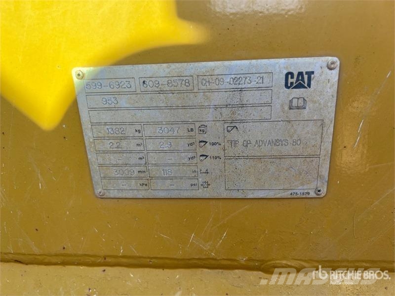 CAT 953 Larvebåndslæssere