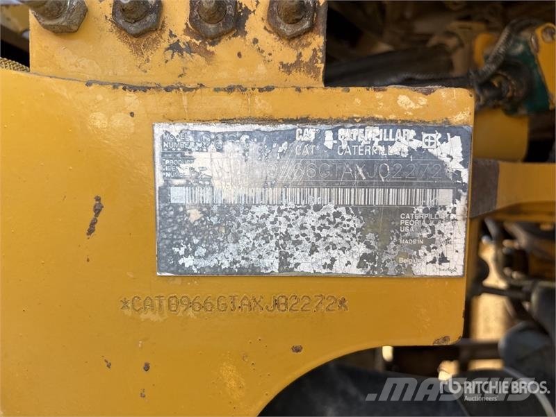 CAT 966G Series II 휠로우더