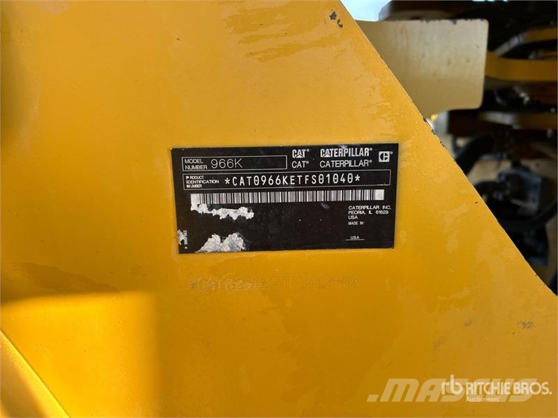 CAT 966K Wheel Loader Kolesni nakladalci
