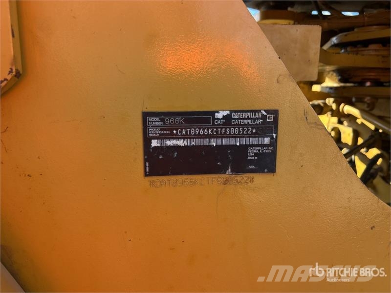CAT 966K Wheel Loader 휠로우더