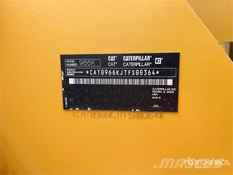 CAT 966K Wheel Loader Wheel loaders