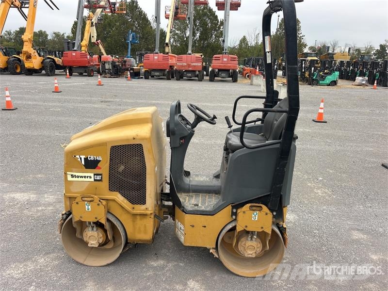 CAT CB14B Double Drum Roller Rodillos de doble tambor
