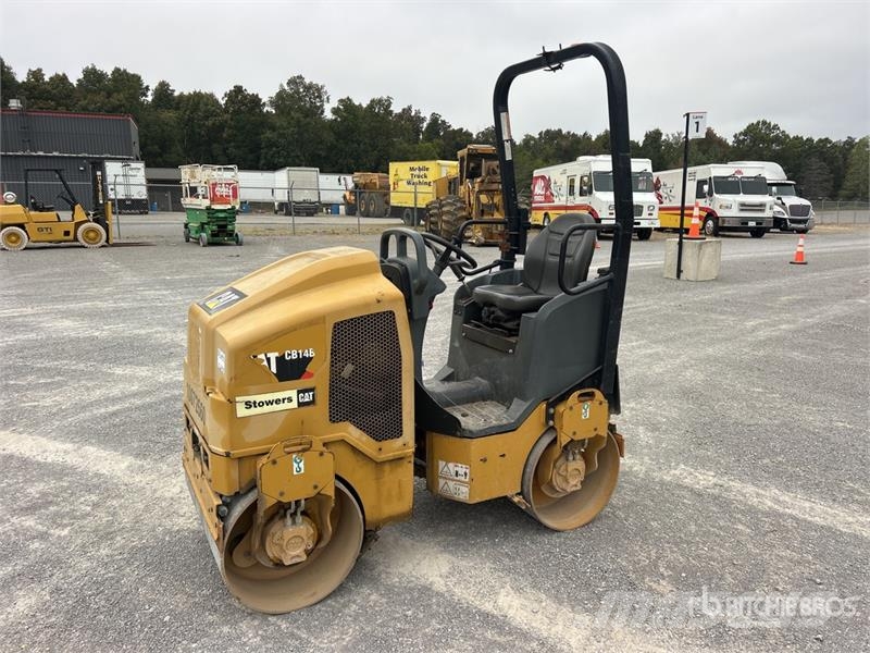 CAT CB14B Double Drum Roller Rodillos de doble tambor