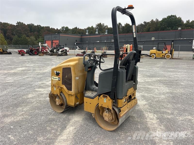 CAT CB14B Double Drum Roller Rodillos de doble tambor