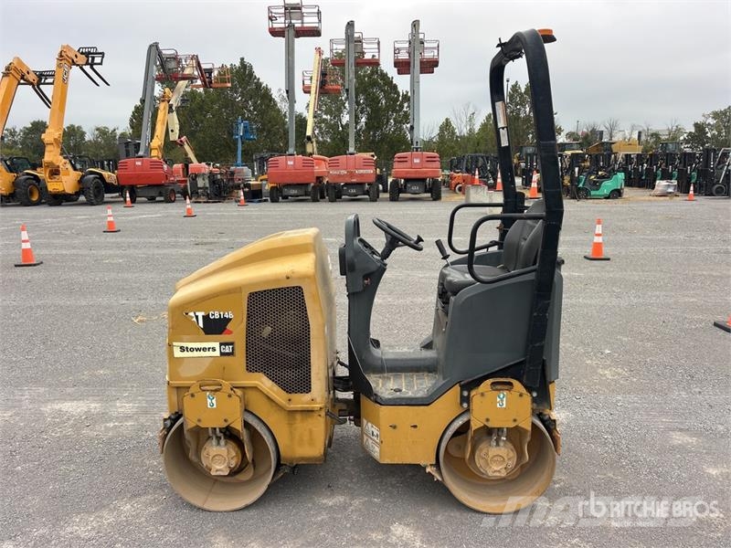 CAT CB14B Double Drum Roller Rodillos de doble tambor