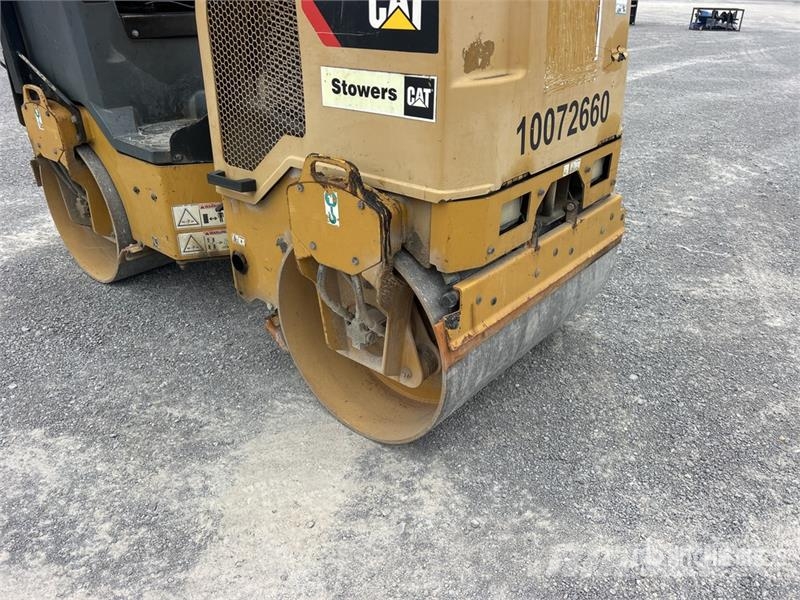 CAT CB14B Double Drum Roller Rodillos de doble tambor