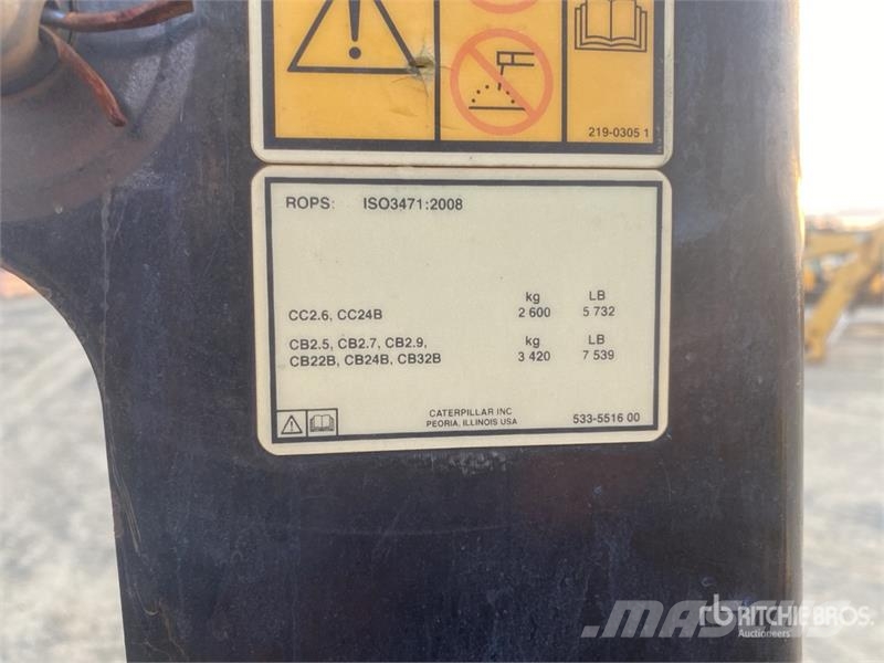 CAT CB2.7 Double Drum Roller Tandemwalzen