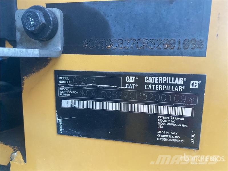 CAT CB2.7 Double Drum Roller Tandemwalzen