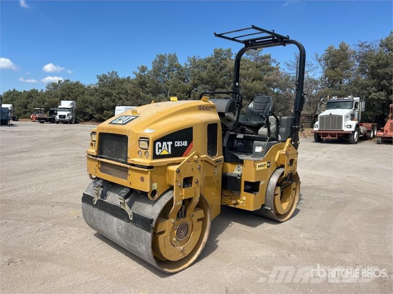 CAT CB34B Double Drum Roller Tandemwalzen