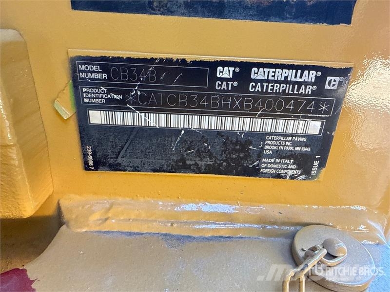CAT CB34B Double Drum Roller Rodillos de doble tambor
